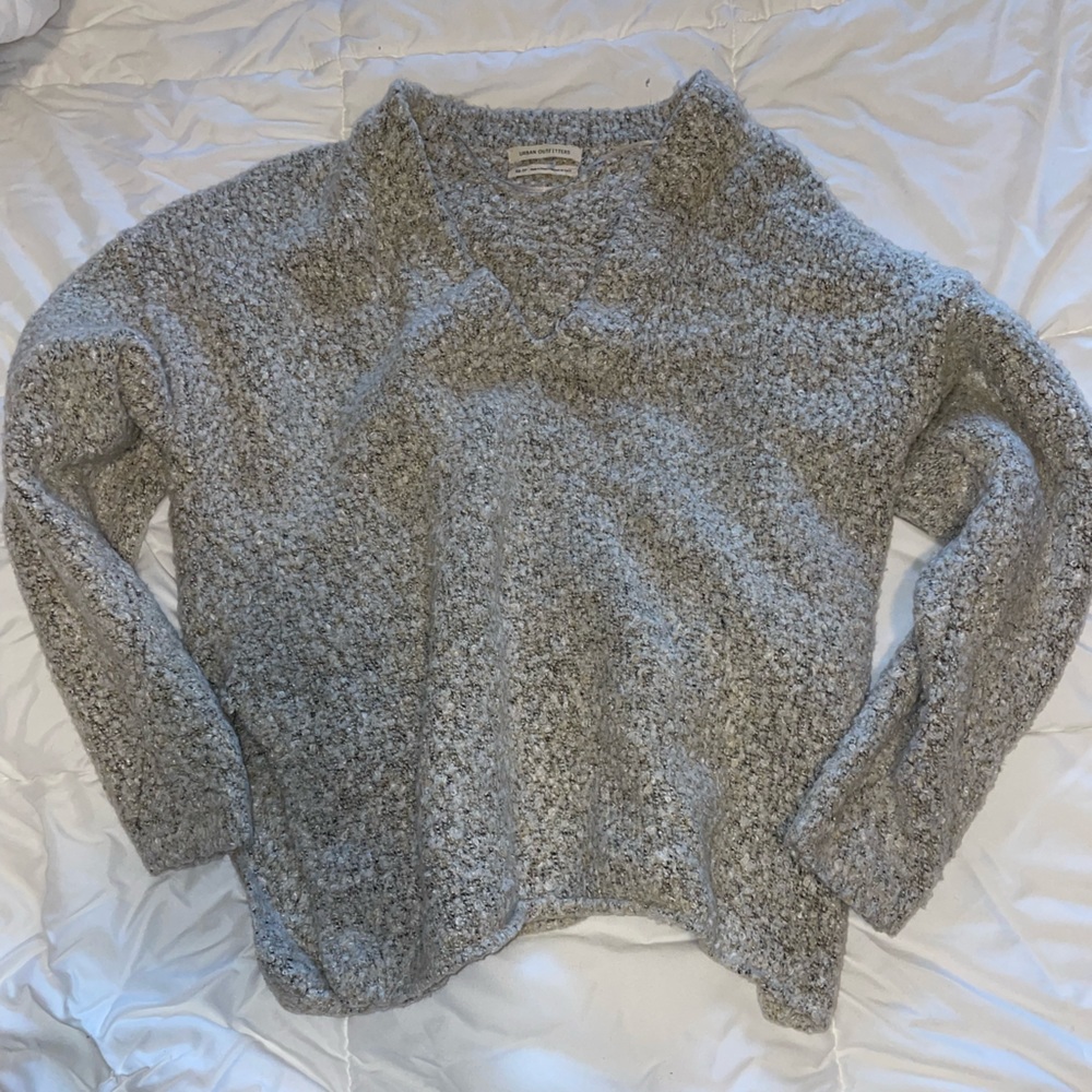 Size XS Urban Outfitters Oatmeal V-Neck Sweater